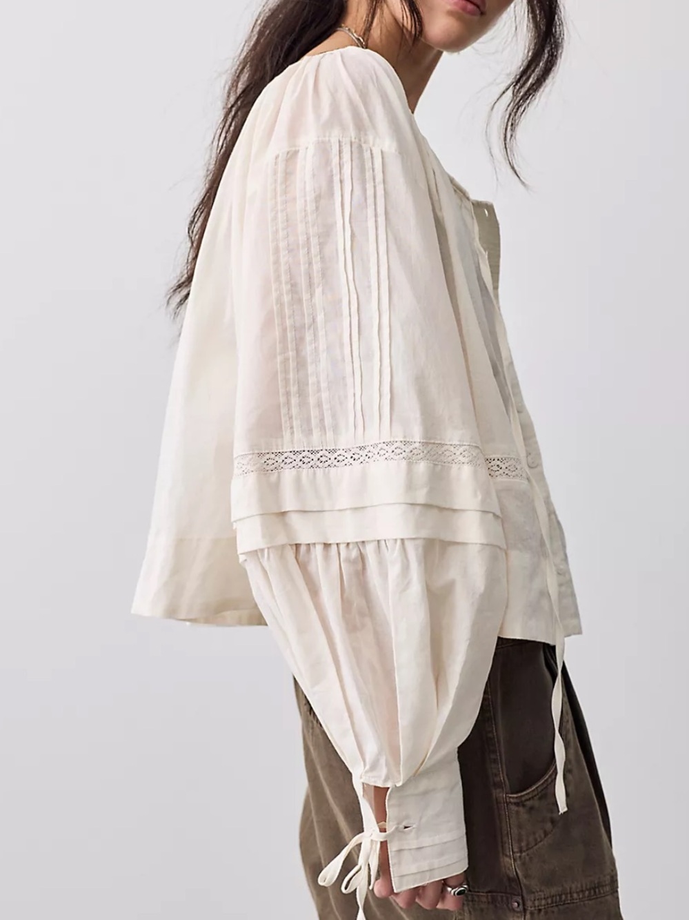 We The Free Free People La Lune Blouse